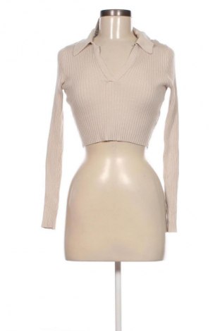 Дамски пуловер H&M Divided, Размер S, Цвят Бежов, Цена 10,22 €