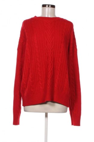 Damski sweter SHEIN, Rozmiar L, Kolor Czerwony, Cena 38,99 zł