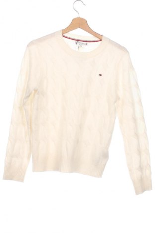Pulover de femei Tommy Hilfiger, Mărime XS, Culoare Ecru, Preț 305,99 Lei