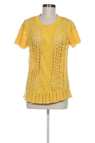 Damski sweter United Colors Of Benetton, Rozmiar L, Kolor Żółty, Cena 41,99 zł