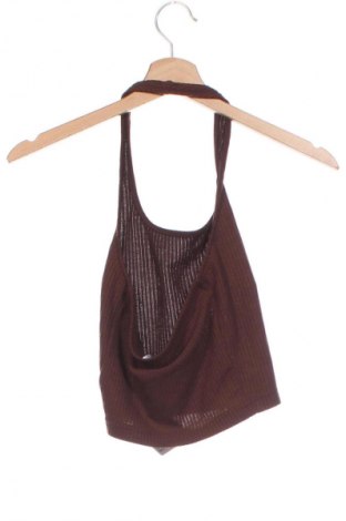 Дамски топ H&M Divided, Размер XS, Цвят Кафяв, Цена 2,04 €