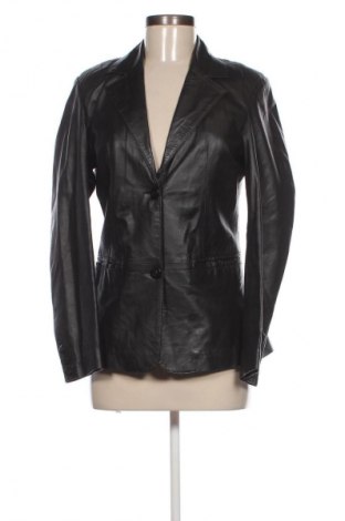 Дамско кожено яке Unbranded, Размер S, Цвят Черен, Цена 50,61 €