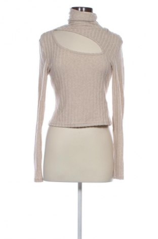 Damski golf SHEIN, Rozmiar M, Kolor Beżowy, Cena 23,99 zł