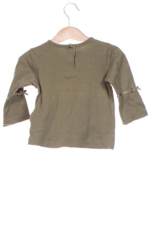 Детска блуза H&M, Размер 6-9m/ 68-74 см, Цвят Зелен, Цена 2,04 €