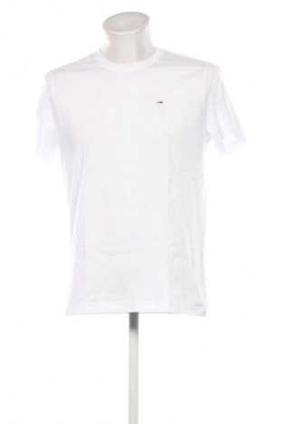 Ανδρικό t-shirt Tommy Jeans, Μέγεθος M, Χρώμα Λευκό, Τιμή 25,99 €, #131507932