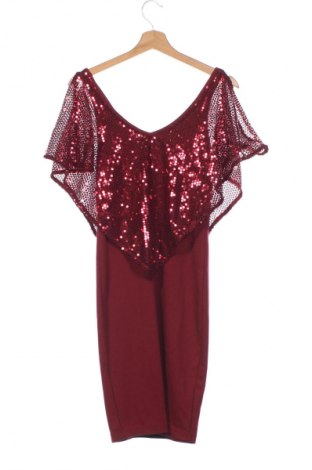 Šaty  Rainbow, Velikost XXS, Barva Červená, Cena  89,00 Kč