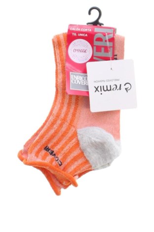 Strümpfe Enrico Coveri, Größe M, Farbe Orange, Preis € 10,99