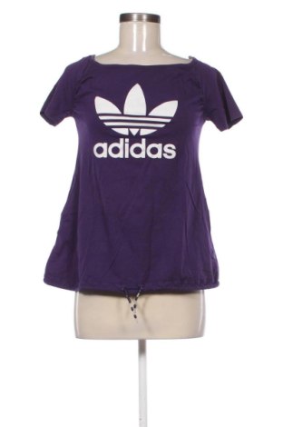 Bluzka damska Adidas Originals, Rozmiar S, Kolor Fioletowy, Cena 114,00 zł