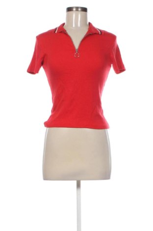 Damen Shirt Bershka, Größe M, Farbe Rot, Preis 5,99 €
