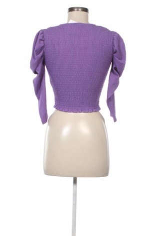 Bluză de femei Bershka, Mărime XS, Culoare Mov, Preț 60,99 Lei