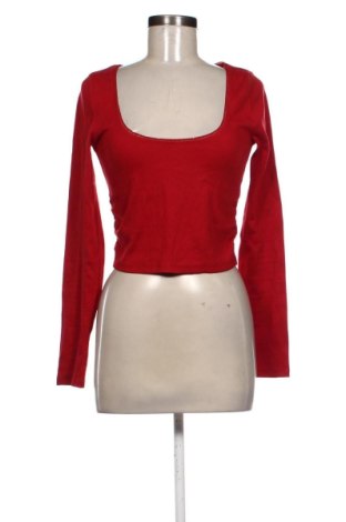 Дамска блуза Bershka, Размер L, Цвят Червен, Цена 6,00 €