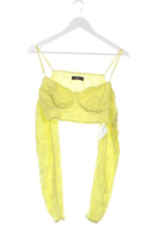 Дамска блуза Bershka, Размер M, Цвят Жълт, Цена 10,22 €