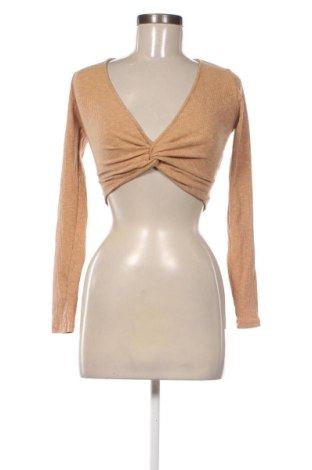 Bluză de femei Bershka, Mărime S, Culoare Galben, Preț 52,13 Lei