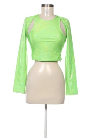 Bluzka damska Bershka, Rozmiar M, Kolor Zielony, Cena 51,99 zł