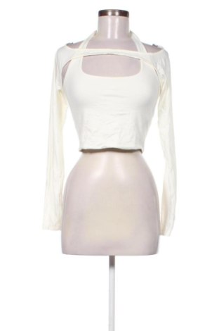 Bluză de femei Bershka, Mărime S, Culoare Alb, Preț 60,99 Lei