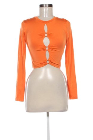 Bluzka damska Bershka, Rozmiar S, Kolor Pomarańczowy, Cena 53,58 zł