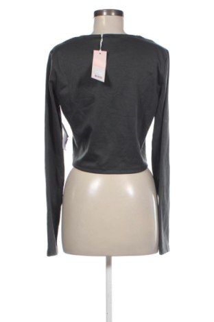 Дамска блуза Bubbleroom, Размер L, Цвят Сив, Цена 16,36 €