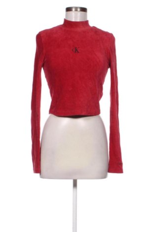 Bluză de femei Calvin Klein Jeans, Mărime S, Culoare Roșu, Preț 173,99 Lei