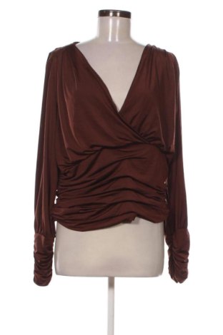 Дамска блуза Express, Размер XL, Цвят Кафяв, Цена 17,89 €