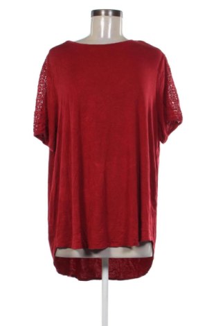 Γυναικεία μπλούζα George, Μέγεθος XXL, Χρώμα Κόκκινο, Τιμή 11,99 €