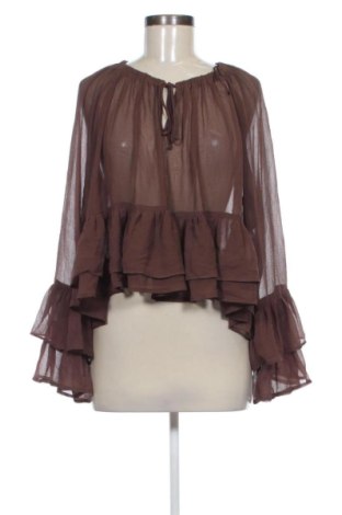 Bluzka damska Gina Tricot, Rozmiar M, Kolor Brązowy, Cena 53,99 zł