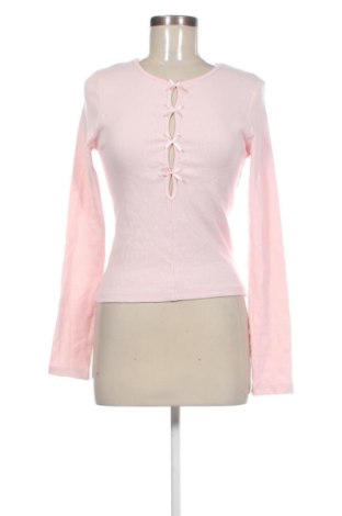 Bluzka damska Gina Tricot, Rozmiar M, Kolor Różowy, Cena 53,99 zł