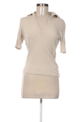 Γυναικεία μπλούζα Gina Tricot, Μέγεθος M, Χρώμα  Μπέζ, Τιμή 12,99 €