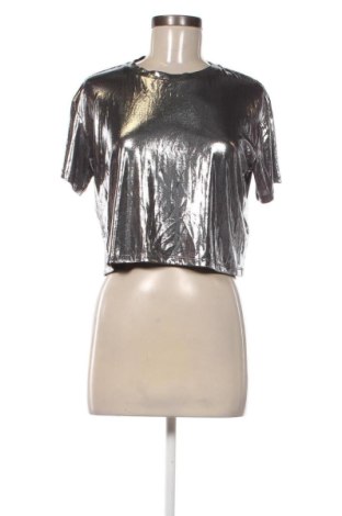 Дамска блуза H&M, Размер S, Цвят Сребрист, Цена 10,22 €
