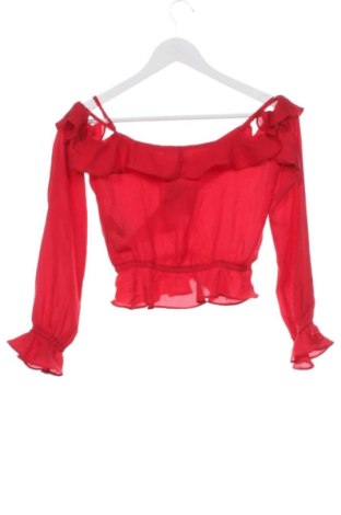 Bluză de femei H&M Divided, Mărime XXS, Culoare Roșu, Preț 60,99 Lei