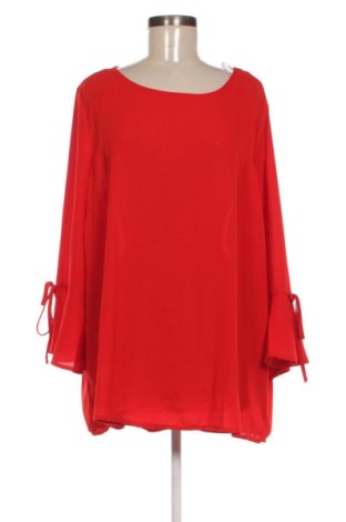 Dámská halenka Janina, Velikost 3XL, Barva Červená, Cena  289,00 Kč