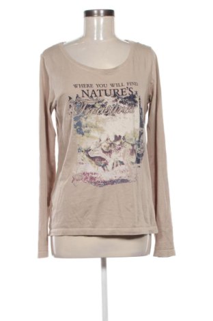 Bluză de femei Jean Pascale, Mărime L, Culoare Bej, Preț 52,13 Lei