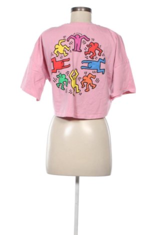 Damen Shirt Keith Haring, Größe M, Farbe Rosa, Preis 17,99 €