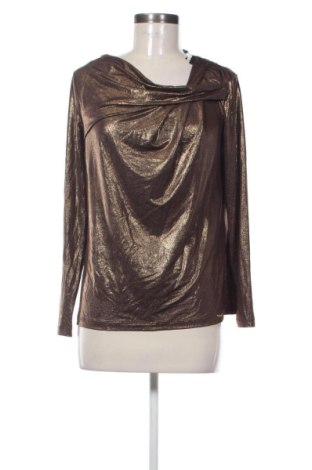 Γυναικεία μπλούζα Kensol, Μέγεθος L, Χρώμα Χρυσαφί, Τιμή 39,00 €