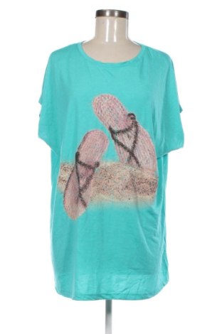 Bluzka damska Laura Torelli, Rozmiar XL, Kolor Zielony, Cena 51,99 zł