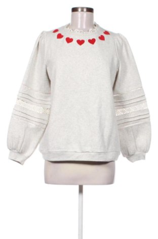 Damen Shirt Love & Roses, Größe M, Farbe Grau, Preis 12,99 €