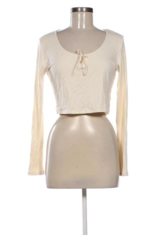 Bluză de femei Monki, Mărime L, Culoare Ecru, Preț 25,74 Lei