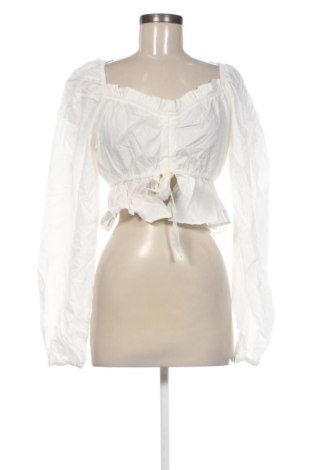 Bluză de femei NA-KD, Mărime M, Culoare Alb, Preț 107,99 Lei