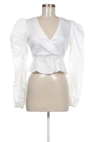 Дамска блуза NA-KD, Размер XXL, Цвят Бял, Цена 39,88 €