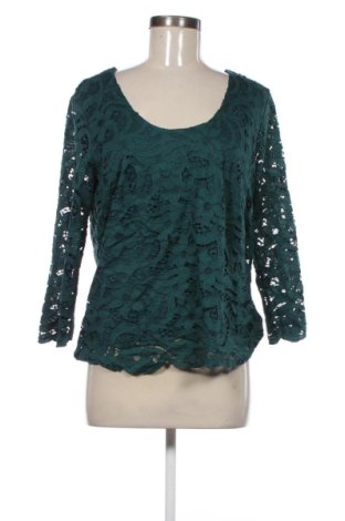 Γυναικεία μπλούζα Nanette Lepore, Μέγεθος L, Χρώμα Πράσινο, Τιμή 29,99 €