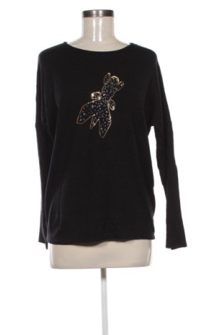 Γυναικεία μπλούζα Patrizia Pepe, Μέγεθος S, Χρώμα Μαύρο, Τιμή 63,00 €