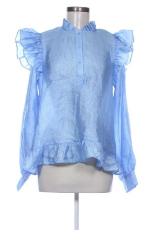 Bluzka damska Pieces, Rozmiar XS, Kolor Niebieski, Cena 91,09 zł