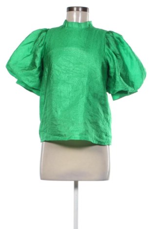 Γυναικεία μπλούζα Pieces, Μέγεθος M, Χρώμα Πράσινο, Τιμή 12,99 €