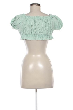 Bluzka damska Pull&Bear, Rozmiar M, Kolor Zielony, Cena 53,58 zł