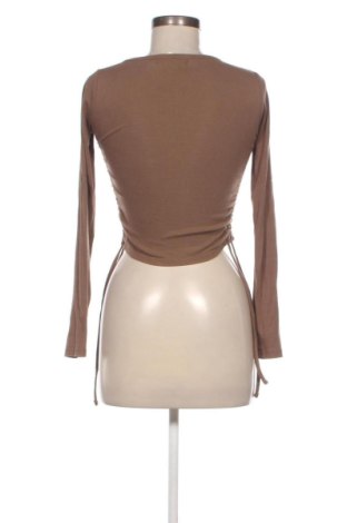 Γυναικεία μπλούζα Pull&Bear, Μέγεθος S, Χρώμα Καφέ, Τιμή 10,00 €