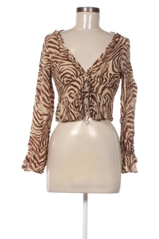 Дамска блуза Pull&Bear, Размер M, Цвят Многоцветен, Цена 10,22 €