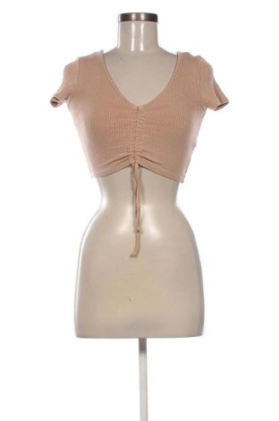 Дамска блуза Pull&Bear, Размер XS, Цвят Бежов, Цена 9,78 €