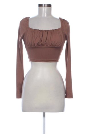 Bluză de femei SHEIN, Mărime XS, Culoare Maro, Preț 69,54 Lei