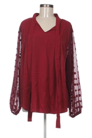 Дамска блуза SHEIN, Размер 3XL, Цвят Червен, Цена 15,56 €