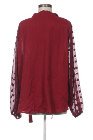 Дамска блуза SHEIN, Размер 3XL, Цвят Червен, Цена 15,56 €