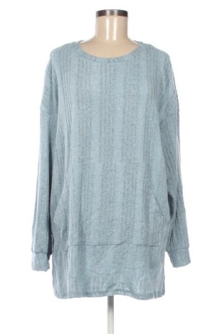 Bluzka damska SHEIN, Rozmiar XXL, Kolor Niebieski, Cena 51,99 zł